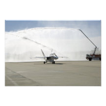 Ein Flugzeug F-18 Foto