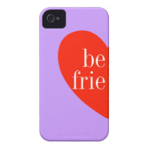 ein iPhone 4 lila beste Freunde, die Hüllen zusamm iPhone 4 Case-Mate Hülle