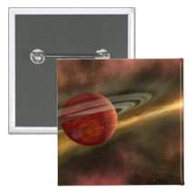 Ein möglicher neu entdeckter Planet Anstecknadel