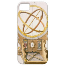 Ein Orrery entworfen von Tycho Brahe (1546-1601) v iPhone 5 Etuis