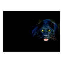 Ein schwarzer Panther Visitenkarten