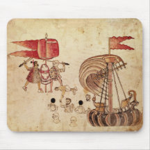 Ein Tlaxcalan warriorl Mousepad
