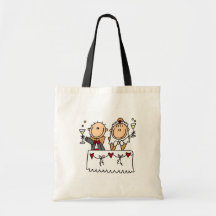 Ein Toast zur Braut-und Bräutigam-Tasche