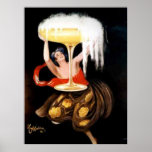 Ein Vintager Druck Plakat der Feier