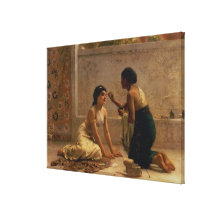 Eine alte Gewohnheit Galerie Gefaltete Leinwand