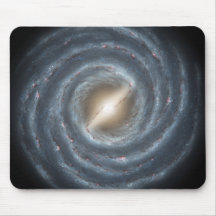 Eine Ansicht unserer eigenen Milchstraße-Galaxie Mauspads