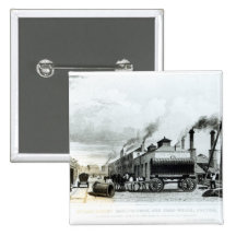 Eine Dampf-Motor Manufaktur und Eisen-Arbeiten Buttons
