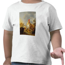 Eine Gruppe Hof-Geflügel, 1643 Shirts
