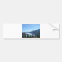 Eine landschaftliche Ansicht in Skagway, Alaska Autosticker