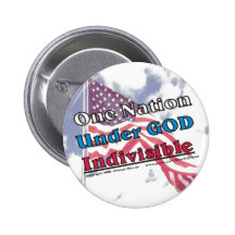 Eine Nation unter dem GOTT unteilbar Anstecknadelbutton