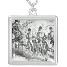 Eine neue Weise, nach Brighton, 1864 zu reisen Halskette