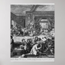 Eine Wahl-Unterhaltung, 1755 Plakate