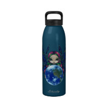 "Eine Welt in den guten Hand" Flasche Wasserflasche