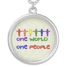 Eine Welt Selbst Gestalteter Schmuck