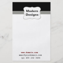 Einfache elegante moderne Entwurfs-einfache Form Flyerdesign