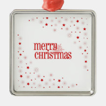 Einfache frohe Weihnacht-Verzierung Weihnachtsbaum Ornament