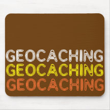 Einfache Geocaching Benennung Mousepad