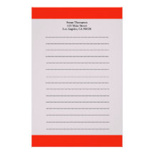 Einfache orange Farbe Druckpapiere