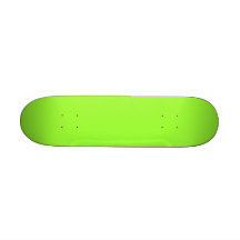 Einfacher Limoner grüner Hintergrund Bedruckte Skateboarddecks