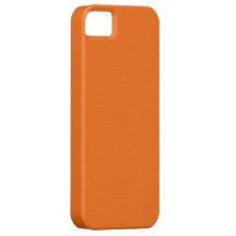Einfacher orange Hintergrund iPhone 5 Hülle
