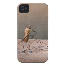 Einfaches Sache-Weihnachten iPhone 4 Case-Mate Hüllen