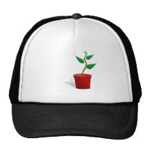 Eingemachte Pflanze Trucker Cap