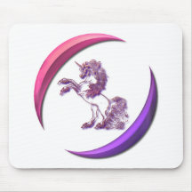 Einhorn-Entwurfs-Mausunterlage Mauspad