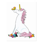 Einhorn-Schmetterling Postkarten