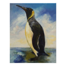 Einladung König-Pinguin