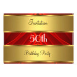 Einladungs-Gold50. Geburtstags-Party