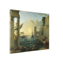 Einschiffung der Königin von Sheba - des Claude Lo Gespannte Galerie Drucke