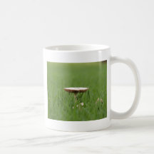 Einziger Pilz Teetasse