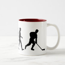 Eis-Hockey-Spielerteamhemden Kaffeetassen