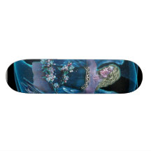 Eis-Hockey-Team der blauen Engel Bedruckte Skateboarddecks
