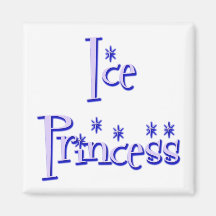 Eis-Prinzessin Kühlschrankmagnete