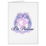 Eis-Prinzessin Pink/Lila Grußkarten