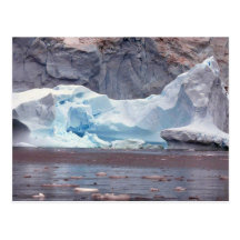 Eisberge, die Antarktis Postkarte