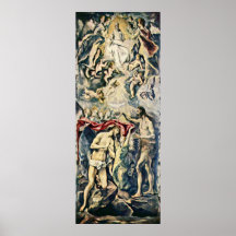 El Greco - Taufe von Christus Plakatdrucke