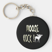 Elch-Felsen! Keychain Schlüsselbänder
