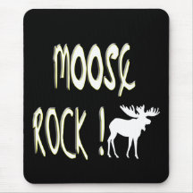 Elch-Felsen! Mousepad