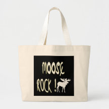 Elch-Felsen! Taschen-Tasche