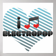 Electropop Fan Plakatdrucke