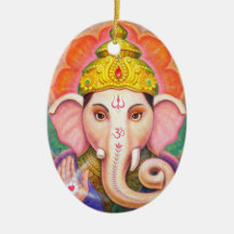 Elefant-Buddha-Kunst Ganesha Weihnachtsverzierung Weihnachtsbaum Ornament