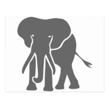 elefant elephant postkarten