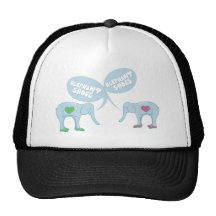 Elefant-Schuhe Trucker Kappe