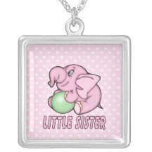 Elefant-Spielzeug-kleine Schwester Halskette