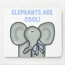 Elefanten sind cool mauspads