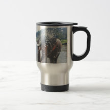 Elefantsprühwasser Kaffeetassen