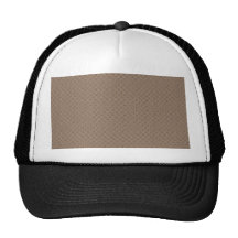 elegante braune Damastkreise auf lila Hintergrund Baseball Caps