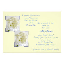 Elegante Calla-Lilien-Einladung